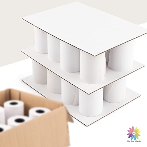 Image of Mat Board Center, 50 Pack 16x20 Inch Corrugated Cardboard Sheets