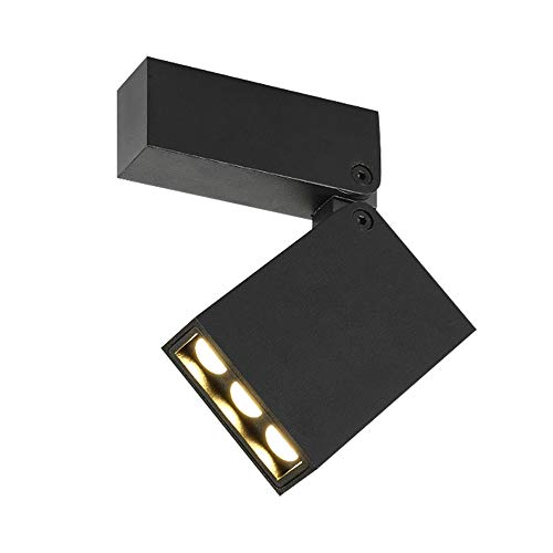 Encastré LED noir pour éviter l'éblouissement en lumière naturelle