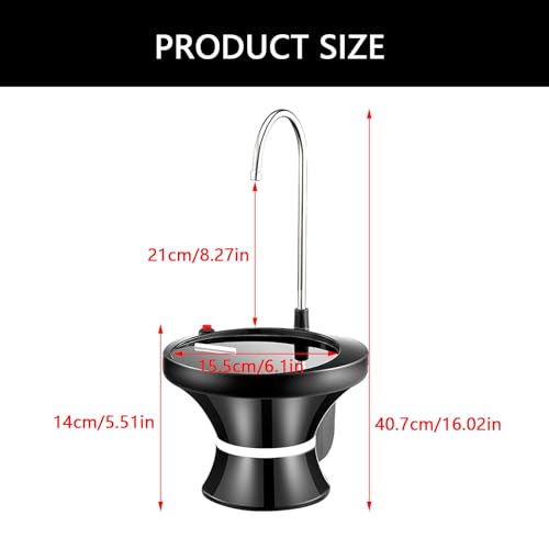 Distributeur d'eau electrique automatique avec pompe de recharge USB - 4