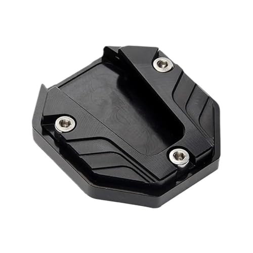 Béquille moto plaque d'extension latérale en alliage d'aluminium scooter
