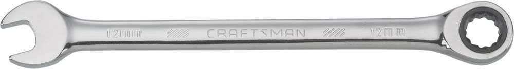 CRAFTSMAN Ratcheting Wrench, Metric, Reversible, 19mm, 72-Tooth, 12-Point (CMMT39239)