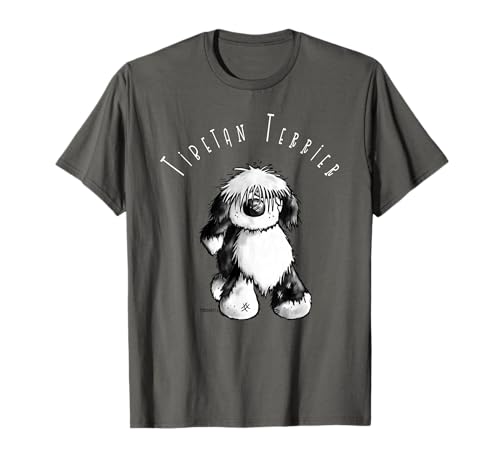Lovely Tibetan Terrier T-Shirt I Tee Women Men Kids Gift T-Shirt