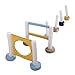 ZASCHMOY 3 in 1 Puppy Agility Training Equipment Set - Portable Dog Obstacle Course Kit for Indoor & Outdoor Use