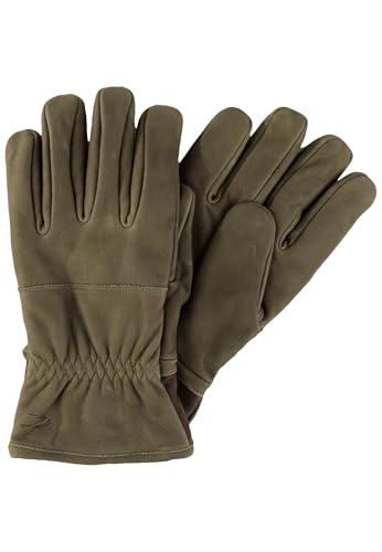 Guantes para clima frío camel active con aislamiento térmico reforzado y puño cortavientos