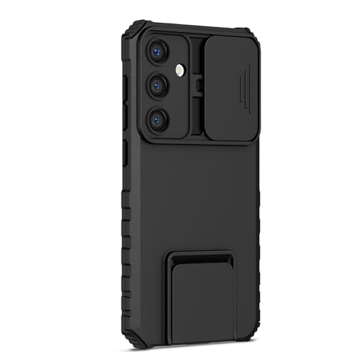 Coque Galaxy S24 Plus fine pour vos déplacements avec support vidéo noir