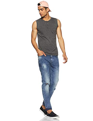 Image of Men's Solid Regular Fit T-Shirt