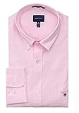 GANT Regular Fit Hemd Langarm Button Down Kragen Streifen pink