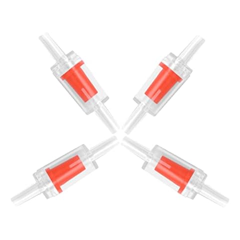 Rowwait 4pcs Aquarium Air Pump Check Valves Cover