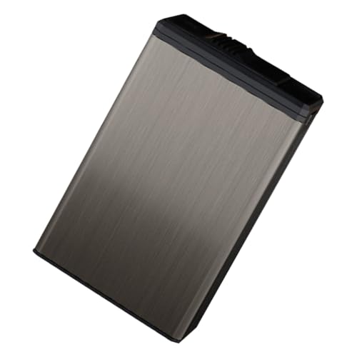 Hemobllo Estuche para Cigarrillos de Plástico Resistente con Tapa Deslizante Compacto y Portátil Protección contra Humedad y Aplastamiento para Hombres Oficina y Hogar Caja Funcional para