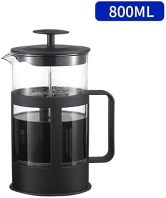350/600/800ML French Press Coffee Tea Brewer Coffee Pot Coffee Maker Kettle Stainless Steel Glass for Coffee Drinkwares(350ml) — view 3