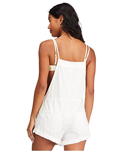 Image of Billabong Women's Wild Pursuit Cotton Twill Blend Romper