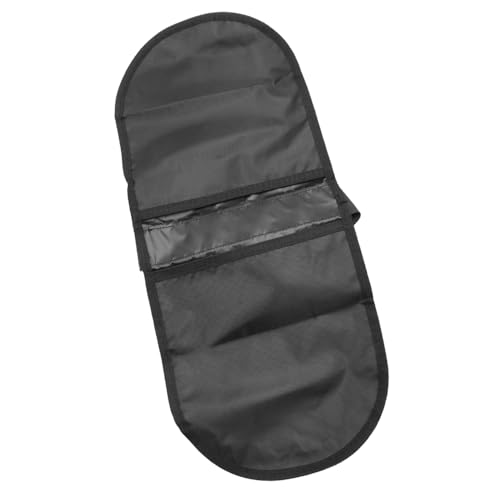 CENPEK Diskustasche und Kugelstoß-Tragetasche mit 2 Taschen, verstellbarem Schultergurt – Sportzubehör für Schullaufausrüstung, Schwarz