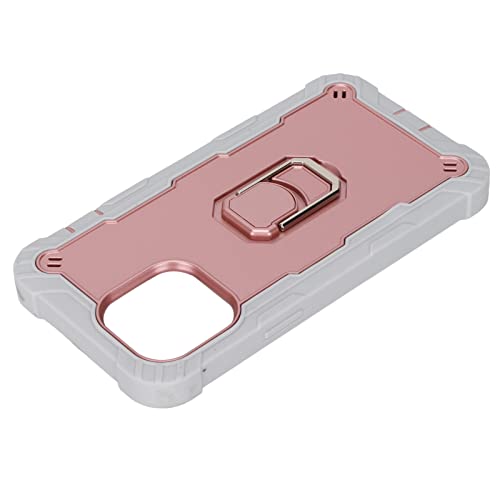 Rankomu Armor Protect - Funda protectora con soporte para iPhone 13 Pro Max, color gris dorado, a prueba de golpes, diseño duradero, ligero, fácil acceso a botones y puertos