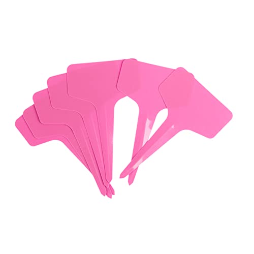 GALPADA 200 Pcs T-Type Garden Labels for Outdoor Plants Waterproof Reusable Plant Markers Sturdy Nursery Tags for Easy Identification of Flowers and Vegetables