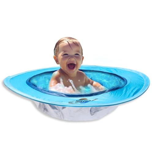 Smart-Planet Pop-Up Babypool für Strand 50x50 cm, 35x10 cm - Planschbecken für Kinder im Sand - Strandpool für Babys - Mini Schwimmbecken to go