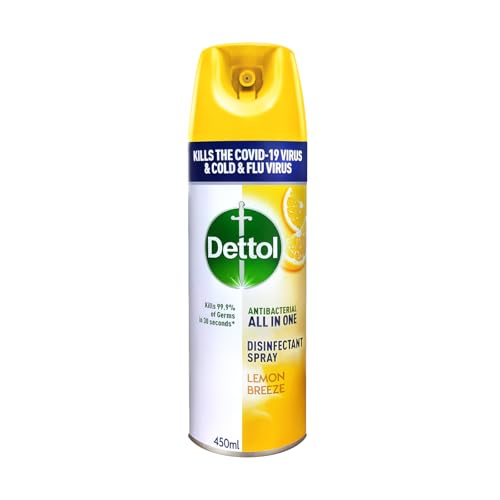 Dettol Disinfectant Spray 450ml (Lemon Breeze)