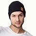 Custom Beanie for Men Women - Bulk Personalized Beanies Unisex Aldult Add Your Design Here Custom Logo Beanies Custom Winter Hat Fashion Customized Beanie for Travel Black