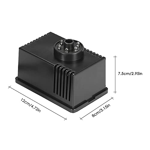 Fountain Pump With Lights Led, 10W 160Gph Submersible Water Pump Fountain For Aquarium Fish Tank Pond Garden Backyard, 600L/H Ac 110V #TOP6