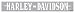 HARLEY-DAVIDSON White Western Font Windshield Decal CG3760