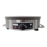 Eurodib CEBIR4110 Krampouz Crepe Maker, Electric, 15-3/4
