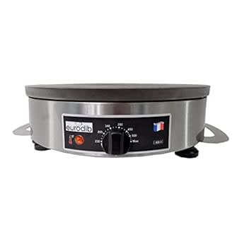 Eurodib CEBIR4110 Krampouz Crepe Maker, Electric, 15-3/4
