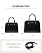 LOVEVOOK Purses and Handbags for Women, Vintage-Style PU Leather Crossbody Shoulder Bag Top Handle Satchel Tote Purse for Ladies