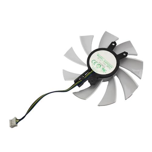 ZMHYGEW Ventilateur de Refroidissement pour Carte Graphique 87 mm GA92S2H GTX 1060 1070 1070TI 1080 KFA2 pour Galaxy pour GEFORCE GTX1060 GTX1070 GTX1080 TI(Single 1pcs)