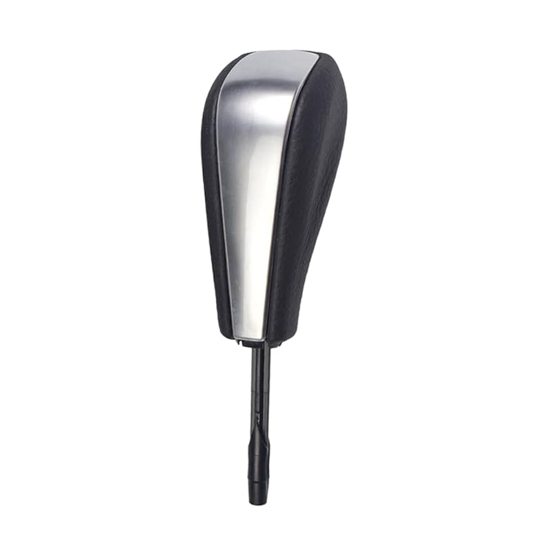 Manopla de Câmbio Automático em Couro e ABS para BMW E81 E82 E87 E90 E91 E92 E93 E84