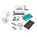 Sizzix Sidekick Manual Die Cutting and Embossing Machine 661770 with Starter Kit, 2.5 Inch (6.35 cm) Opening, 2.5, White