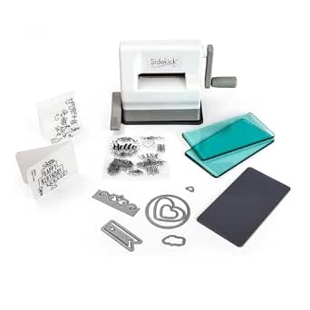 Sizzix Sidekick Starter Kit 661770 Portable Manual Die Cutting & Embossing Machine