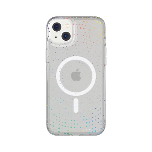 tech21 iPhone 14 Plus Evo Sparkle Compatible with MagSafe – Glittering & Scratch-Resistant Phone Case 12ft Multi-Drop Protection