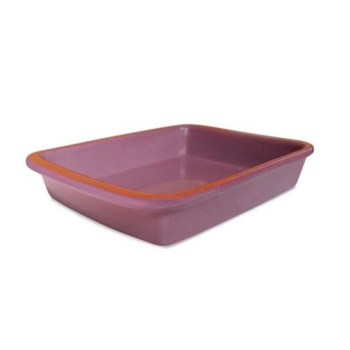 Bandeja Barro Rectangular 32X23. 5Cm. Lila Lavanda 35402 En Oferta Ceramicas Sir Bandeja Barro Rectangular 32X23.5Cm. Lila Lavanda 35402