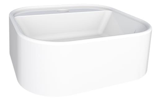 Cuba para Banheiro Duna Branca em Mármore Sintético - Cozimax