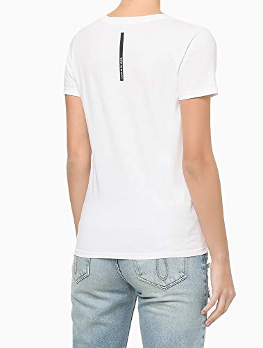 Blusa Silk Omega, Calvin Klein, Feminino, Branco, G
