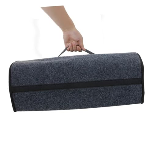 Alipis Organizador de Maletero para Coche Grande de Fieltro Grueso Plegable Caja de Almacenamiento Multipropósito para Suv Furgoneta y Camión Bolsa Resistente para Herramientas y Alipis Organizador de Maletero para Coche Grande de Fieltro Grueso Plegable Caja de Almacenamiento Multipropósito para Suv Furgoneta y Camión Bolsa Resistente para Herramientas y