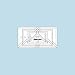 Bloc Loc Flying Geese Ruler Set 1~1.5"x3,2"x4",3"x6",4"x8"