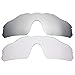 IMYTPFT Compatible/Replacement for Lenses oakleys Radar EV Pitch Silver/Transparent Polarized