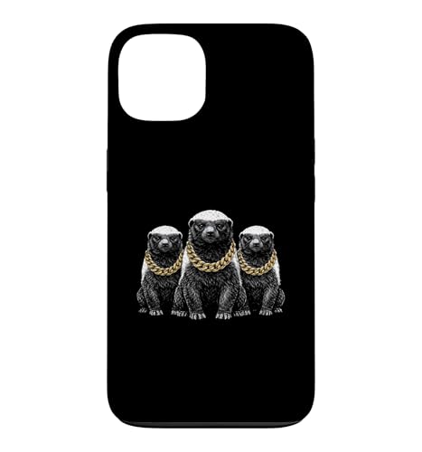 Honey Badger Ratel Rap �I�[���h�X�N�[�� ���g�� �X�g���[�g�E�F�A 80�N�� 90�N�� �X�}�z�P�[�X iPhone 13 �p