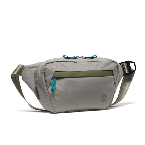 Chrome Industries Sabin Sling Bag for Men and Women – Large Main Compartment, Lightweight Recycled Materials and Metal Adjuster Buckle – 6L, Sage