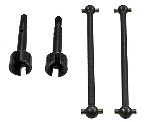 Arbre de transmission arrière x10eb Carson 500405447 cardan de rechange rc lot de 2