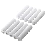 Foam Paint Roller,6 Inch Sponge Mini Refill,High Density Foam Paint Roller Covers for Use with All P