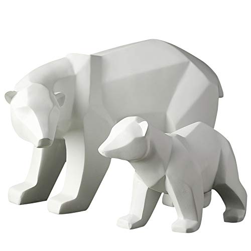 Umikk Ours - Plateau De Rangement De Bureau En Résine - Décoration D'ours - Sculpture D'ours Avec Plateau De Rangement - Sculpture En Résine - Cadeau