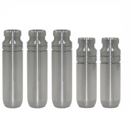 HWKWAZ 5PCS Intake Exhaust Valve Guides for Yamaha Grizzly 660