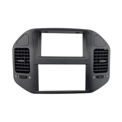 Grille sortie d'air centrale Pajero V73 V77 2001-2006 cadre noir