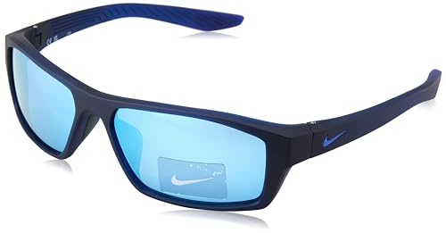 NIKE Sunglasses BRAZEN SHADOW M FJ 1987 451 Mt Dk Obsidian/Frzn Blue Mi