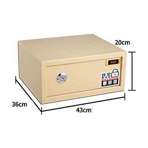 Coffre-fort mécanique de 20 cm de haut pour maison et bureau - 4