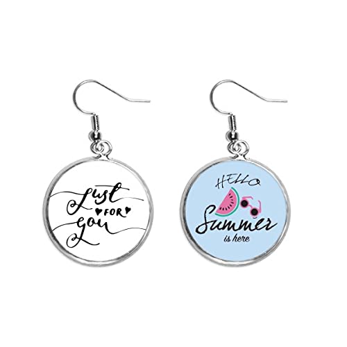 Pendientes de sandía: el accesorio ideal para tus días de playa y sol