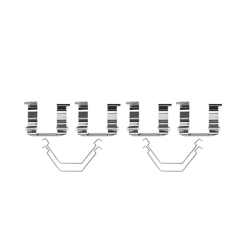 Image of Detroit Axle - Front Brake Pads for Ford 1999-2000 Protege, 1993-1997 Probe | Mazda MX-6, 1993-2002 626, Ceramic Brake Pads Replacement