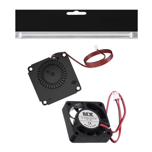 Creality Ender 3/Ender 3 Pro 3D�v�����^�[�A���o�@�̃z�b�g�G���h�t�@�������DC�^�[�{�t�@���Z�b�g�ƌ݊����̂���4010 DC�t�@��(2pcs combination)