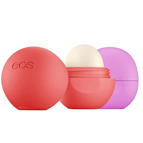 eos Tropical Escape Lip Balm | Pink Coconut and Island Punch | Long-Lasting Moisture | 2-Pack